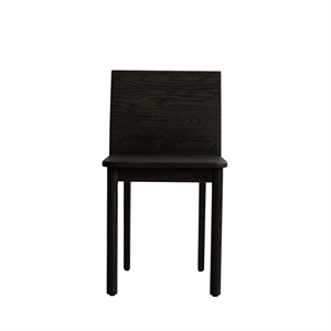 101 Copenhagen Brutus Matstol Slim Kaffe Svart/Ek