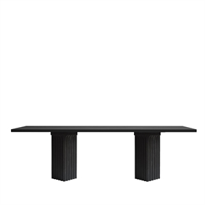 101 Copenhagen Arc Matbord L250 Kaffe Svart/Ek