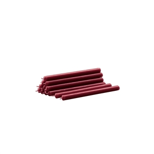 STOFF Nagel Steriliserade Ljus 12-pack Bordeaux