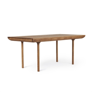 Warm Nordic Rúna Skrivbord L180 Teakoljad Ek