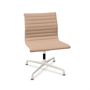 Vitra Aluminium EA 105 Kontorsstol Hopsak Cognac/Elfenben/Krita