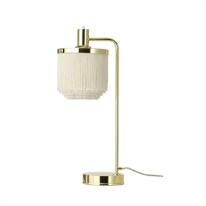 Warm Nordic Fringe Bordslampa Cream Vit