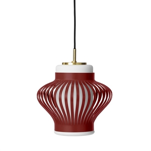 Warm Nordic Opal Lamella Taklampa Mörk Röd