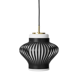 Warm Nordic Opal Lamella Taklampa Svart Noir