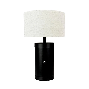 Dyberg Larsen Mellow Bordslampa LED Svart/ Natur