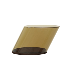 NORR11 Tiltbart Soffbord Amber/glas