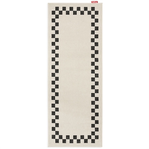 Fatboy Carpretty Catwalk Rutig Matta 80x200 cm Antracit/ Krämfärgad