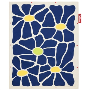 Fatboy Flying Carpet Matta 140x180 cm Marinblå/ Krämfärgad