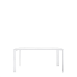 Kartell FOUR Soft-Touch Skrivbord 158x79 Vit