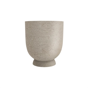 AYTM TERRA Blomkruka/Vas H60xØ50 Sandfärgad