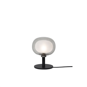 TOOY Nabila 552.32L Bordslampa Svart/ Svart Krom/ Rökfärgat Glas
