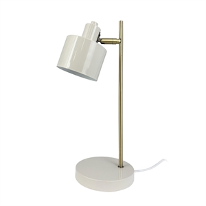 Dyberg Larsen Ocean Bordslampa Beige/ Mässing