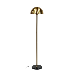 Dyberg Larsen French Collection Menton Golvlampa Mässing/ Svart/ Marmor