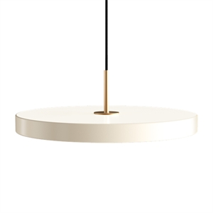 Umage Asteria Taklampa Pearl Vit med Mässing