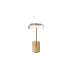 Nuura Blossi Portable Lamp Mini Nordic Gold/ Transparent