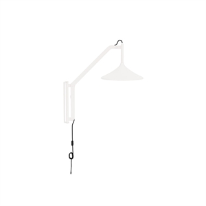 FDB Möbler U18 Hasle Vägglampa Oyster Vit