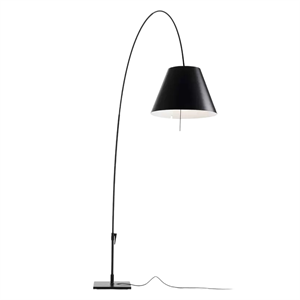 Luceplan Lady COSTANZA Golvlampa Med Dimmer Svart