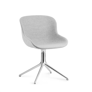 Normann Copenhagen Hyg Swivel Chair Klädd Aluminium/ Synergy LDS16