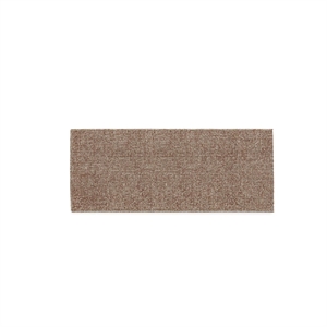 Normann Copenhagen Flick Rug 80x200 Naturvit/ Brun