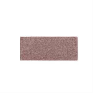 Normann Copenhagen Flick Rug 80x200 Naturvit/Burundy