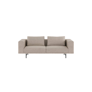 Vipp Loft 2-personers Soffa Brook Beige/ Kastanj/Svart