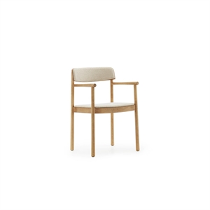Normann Copenhagen Timb Matstol Med Armstöd Klädd Brun/Hallingdal 220