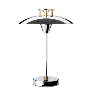 Halo Design Mini Stepp 1-2-3 Bärbar Bordslampa Krom