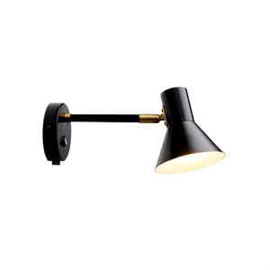 Halo Design Style Vägglampa Svart Antik