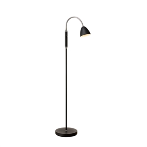 Halo Design Golvlampa med 1 Arm, Svart Krom