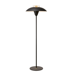 Halo Design Stepp Golvlampa Svart Antik