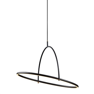 Halo Design Tilt-ljuskrona Ø60 Svart