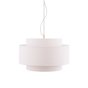 Globen Lighting Noah Taklampa 70 Bouclé Vit