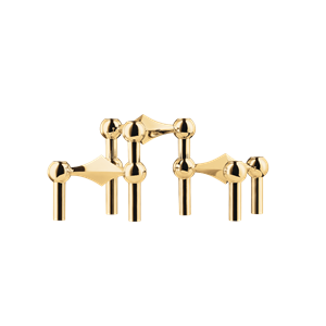 STOFF Nagel Ljushållare Set Om 3 Solid Mässing