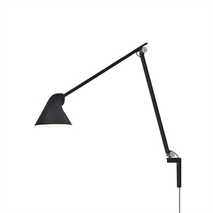 Louis Poulsen NJP Vägglampa Lång Arm 2700K Svart