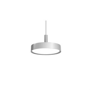 Louis Poulsen LP Slim Taklampa Ø25 3000K & Dali Mörk Rå Aluminium