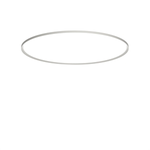 Louis Poulsen LP Slim Taklampa Infälld Ø68 3000K & Dali Mörk Rå Aluminium
