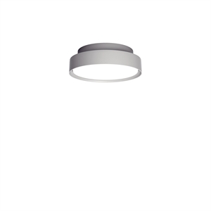 Louis Poulsen LP Slim Rund Taklampa Ø25 3000K & Dali Mörk Aluminium