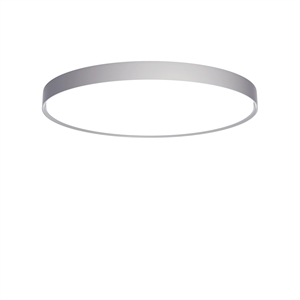 Louis Poulsen LP Slim Rund Taklampa Ø68 3000K & Dali Mörk Aluminium