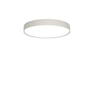 Louis Poulsen LP Slim Taklampa Halvinfälld Ø44 3000K & Dali Mörk Rå Aluminium