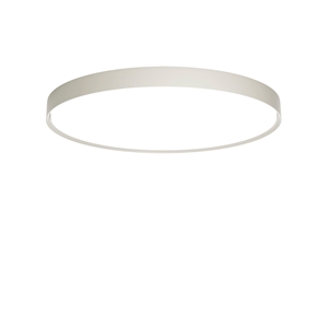 Louis Poulsen LP Slim Taklampa Halvinfälld Ø68 3000K & Dali Mörk Rå Aluminium