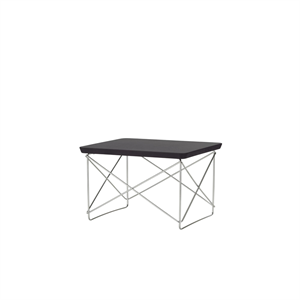 Vitra Occasional Table LTR Nattduksbord/Sidobord Mörk Ek/Rostfritt Stål