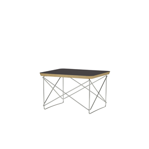 Vitra Occasional Table LTR Nattduksbord/Sidobord Svart Laminat/Rostfritt Stål