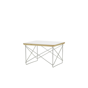 Vitra Occasional Table LTR Nattduksbord/Sidobord Vit Laminat/Rostfritt Stål
