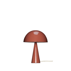 Hübsch Mush Bordslampa Mini Rödbrun/Sandfärgad
