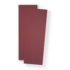 Avdelningshylla för Stort Skåp med 2 Dörrar, Set Om 2, Bordeaux