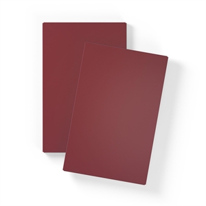 Avdelningshylla för Stort Skåp med 1 Dörr, Set Om 2, Bordeaux