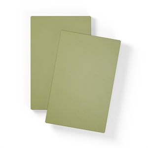 Avdelningshylla för Stort Skåp med 1 Dörr, Set Om 2, Mossgrön