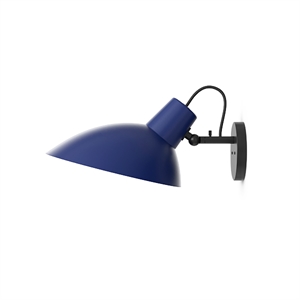 Astep VV Cinquanta Vägglampa Svart/Blå