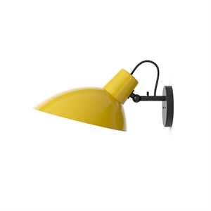 Astep VV Cinquanta Vägglampa Svart/Gul