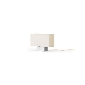 Audo Nonna Bordslampa H24 Borstat Aluminium/ Sandfärgad
